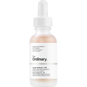 The Ordinary Lactic Acid 5% + HA 2% Formule voor Oppervlakkige Peeling 30 ml