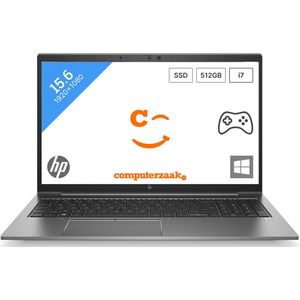 HP ZBook Firefly 15.6 G8 Intel® Core™ i7 i7-1165G7 Mobiel werkstation 39,6 cm (15.6") Touchscreen Full HD 16 GB DDR4-SDRAM 512 GB SSD NVIDIA Quadro T500 Wi-Fi 6 (802.11ax) Windows 10 Pro Grijs