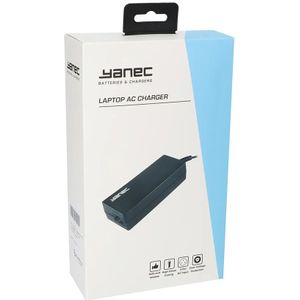 Yanec Laptop USB-C Adapter 87W Zwart