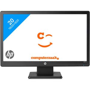 HP W2072a computer monitor 50,8 cm (20") 1600 x 900 Pixels LED Zwart