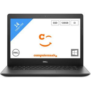 DELL Latitude 3490 Laptop 35,6 cm (14") Full HD Intel® Core™ i5 i5-8250U 8 GB DDR4-SDRAM 256 GB SSD Wi-Fi 5 (802.11ac) Windows 10 Pro Zwart