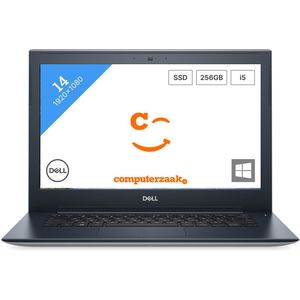 DELL Vostro 5471 Intel® Core™ i5 i5-8250U Laptop 35,6 cm (14") Full HD 8 GB DDR4-SDRAM 256 GB SSD Wi-Fi 5 (802.11ac) Windows 10 Pro Zilver