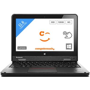 Lenovo ThinkPad Yoga 11e | Intel Core M3 8100 0.8GHz | 4GB Ram | 128GB SSD | 11.6 inch touchscreen | refurbished laptop