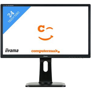 iiyama ProLite B2482HD-B1 LED display 61 cm (24") 1920 x 1080 Pixels Full HD Zwart