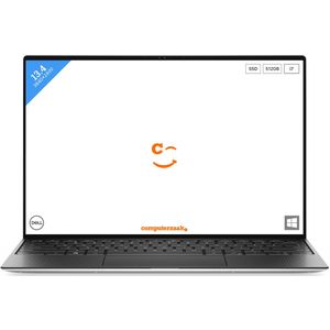 DELL XPS 13 9310 Intel® Core™ i7 i7-1195G7 Laptop 34 cm (13.4") Full HD+ 16 GB LPDDR4x-SDRAM 512 GB SSD Wi-Fi 6 (802.11ax) Windows 10 Pro Platina, Zilver
