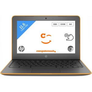 HP Chromebook 11A G6 EE Oranje