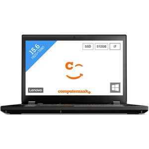 Lenovo ThinkPad P51 | Intel Core i7 7700HQ 2.70GHz | 16GB Ram | 512GB SSD | 15.6 inch | refurbished laptop