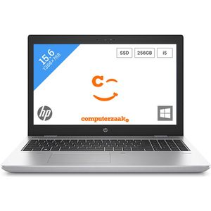 HP ProBook 650 G4 Intel® Core™ i5 i5-8250U Laptop 39,6 cm (15.6") Full HD 8 GB DDR4-SDRAM 512 GB SSD Wi-Fi 5 (802.11ac) Windows 10 Pro Zilver