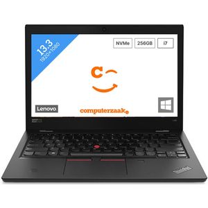 Lenovo ThinkPad L380 Laptop 33,8 cm (13.3") Full HD Intel® Core™ i5 i5-8250U 8 GB DDR4-SDRAM 256 GB SSD Wi-Fi 5 (802.11ac) Windows 10 Pro Zwart