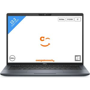 Dell Latitude 7340 | Intel Core i7 1355U 3.7GHz | 16GB Ram | 512GB SSD | 13.3 inch touchscreen | refurbished laptop