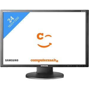 Samsung - SyncMaster 2443BW - LCD Monitor - Zwart - 24 inch - 1920x1200 resolutie