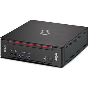 Fujitsu ESPRIMO Q556 Intel® Core™ i5 i5-6400T 8 GB DDR4-SDRAM 500 GB Hybride hdd Windows 7 Professional Mini PC Zwart