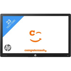 HP EliteDisplay E232 computer monitor 58,4 cm (23") 1920 x 1080 Pixels Full HD LED Zwart