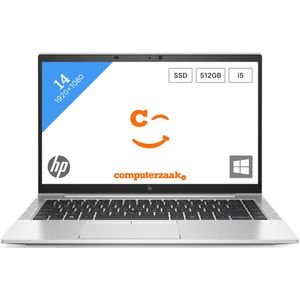 HP - EliteBook 840 G7 - Zakelijke Laptop - Zilver - 14 Inch - Intel Core i5 - 8 GB RAM - 256 GB SSD