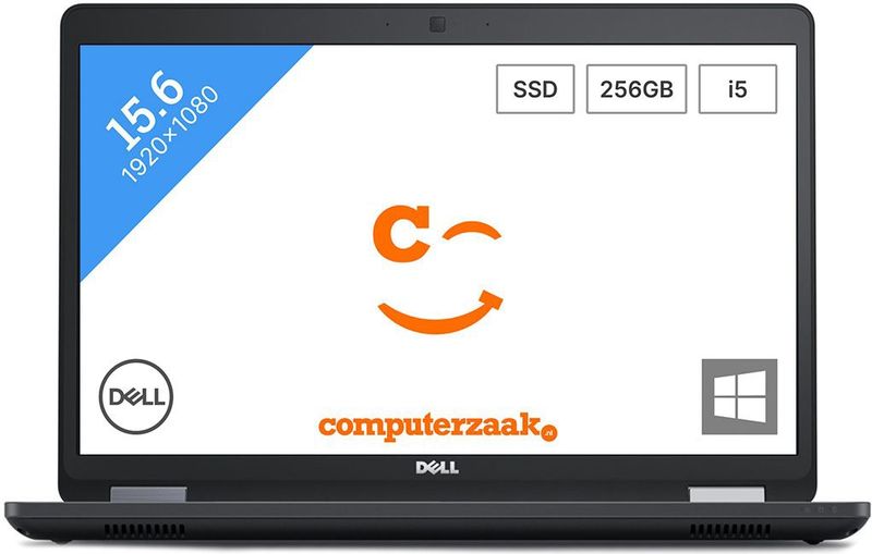 DELL Latitude 3510 Intel® Core™ i5 i5-10210U Laptop 39,6 cm (15.6") Full HD 8 GB DDR4-SDRAM 256 GB SSD Wi-Fi 6 (802.11ax) Windows 10 Pro Grijs