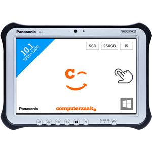 Panasonic ToughPad FZ-G1 MK5 | Intel Core i5 6300U 2.7GHz | 8GB Ram | 256GB M.2 SSD | 10.1 inch touchscreen | refurbished laptop