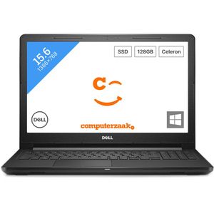 Dell Vostro 15 3568 | Intel Celeron 3005U 1.60GHz | 4GB Ram | 128GB SSD | 15.6 inch | refurbished laptop