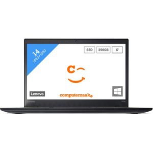 Lenovo ThinkPad T470 | Intel Core i7 7600U 2.50GHz | 8GB Ram | 256GB SSD | 14 inch | refurbished laptop