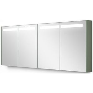 Spiegelkast Met Verlichting Modulo 180x70cm Saliegroen