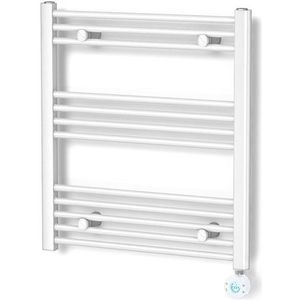 Mars Radiator Elektrisch | 60x74 cm Wit glans 339 Watt Staal