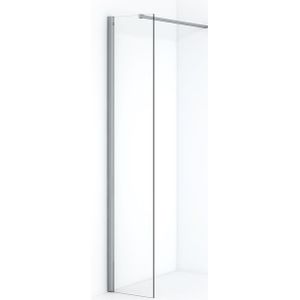 Diamond Inloopdouche | 40 cm Chroom Helder glas Vaste wand