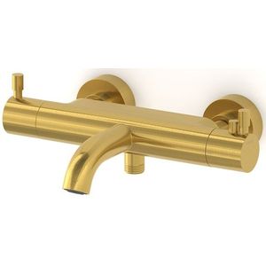 Thermostatische Badkraan Radius Gold, Goud