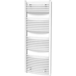 Venus Handdoekradiator | 60x170 cm Wit glans 983 Watt Staal Centrale verwarming