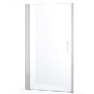 Diamond Douchedeur | 95 cm Chroom Helder glas Draaideur