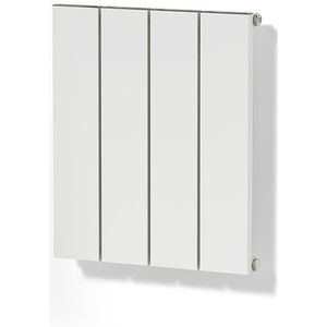 Jupiter Designradiator | 37,5x50 cm Mat wit 292 Watt Aluminium Centrale verwarming