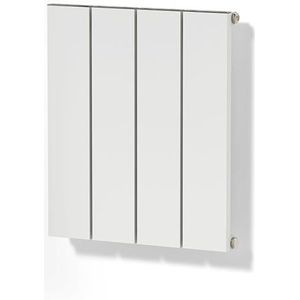 Jupiter Designradiator | 37,5x50 cm Hoogglans wit 292 Watt Aluminium Centrale verwarming