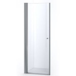 Zircon Comfort Douchedeur | 75 cm Chroom Helder glas Draaideur