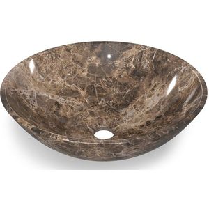 Waskom Dark Emperador Natuursteen 40x14cm