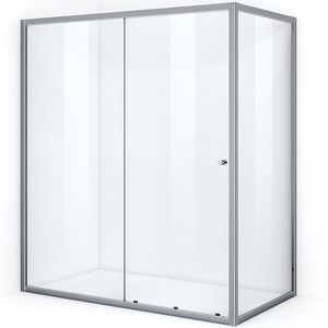 Ruby Allure Douchecabine | 170x80 cm Chroom Helder glas Schuifdeur Rechthoek