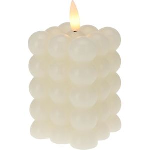 Nampook - LED Kaars - Ivoor/Warm Wit - 6x8,8 cm