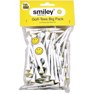 Golf cadeau - Golf-Tees Big Pack Smiley 2 3/4 inch