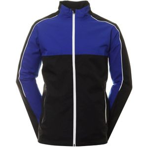 Sunderland of Scotland Matterhorn heren golf regenjas (zwart-blauw)