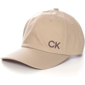 Calvin Klein Cotton Twill golfpet - golfcap zand