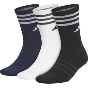 adidas 3-Stripes golfsokken 3 paar (mix)