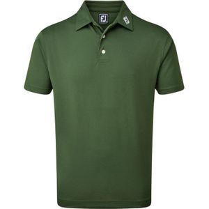FootJoy Stretch Pique heren golfpolo shirt (olijf)