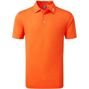 FootJoy Stretch Pique heren golfpolo shirt (oranje)