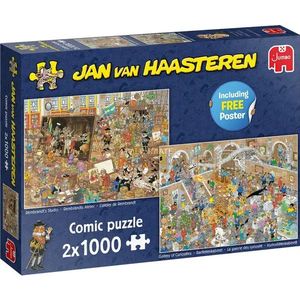 Jan van Haasteren - Een dagje naar het museum 2 in 1