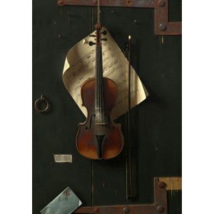 William Michael Harnett: The Old Violin, 1886