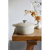 Le Creuset Ronde Braad/Stoofpan Meringue Ø 22 cm 3,3 liter