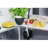 Happy Sinks - Sponshouder - zwart - biocomposiet