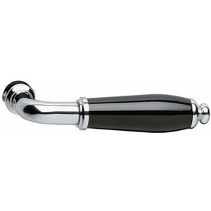 Intersteel Deurkruk Courgette - chroom/zwart