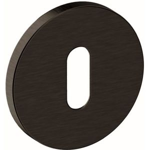 Sleutelrozet Shuffle rond dun 4mm - zwart