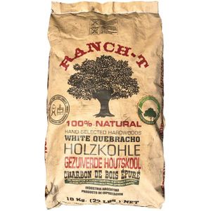 Ranch-T White Quebracho Houtskool 10kg