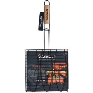 Vaggan Barbecue Visgrill Zwart 28x28cm