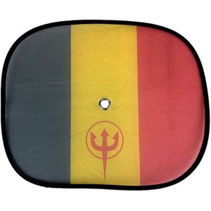 Zonnenschermen Belgische Vlag 2 stuks