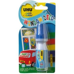 UHU Vensterstift Blauw 25ml